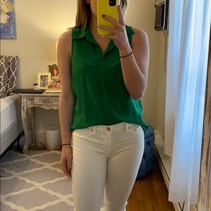 Urban Outfitters Green, Sleeveless Top